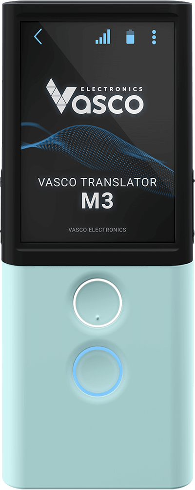 Vasco M3 - Dispositivo traductor de idiomas | El único traductor con  Internet gratuito e ilimitado en 200 países | Traducción de fotos | Marca  europea