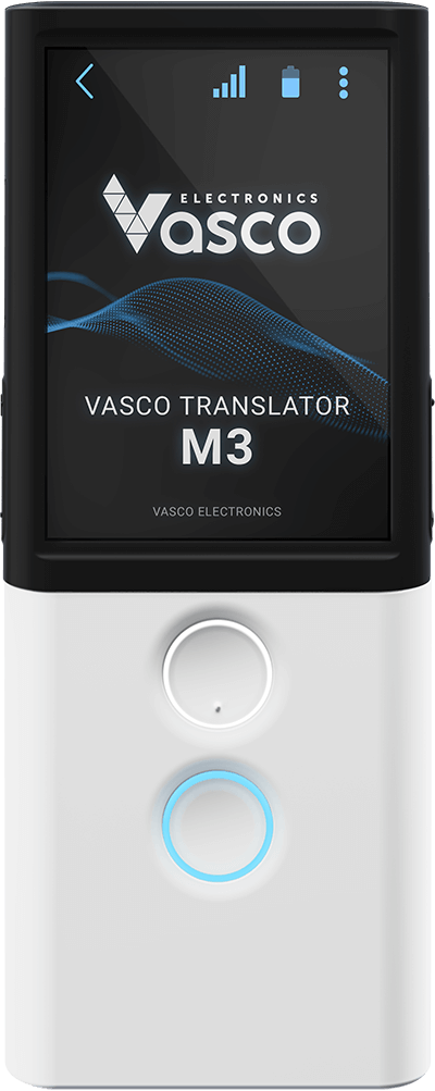 Vasco Translator M3 | 新型音声翻訳機 | 今すぐ購入！